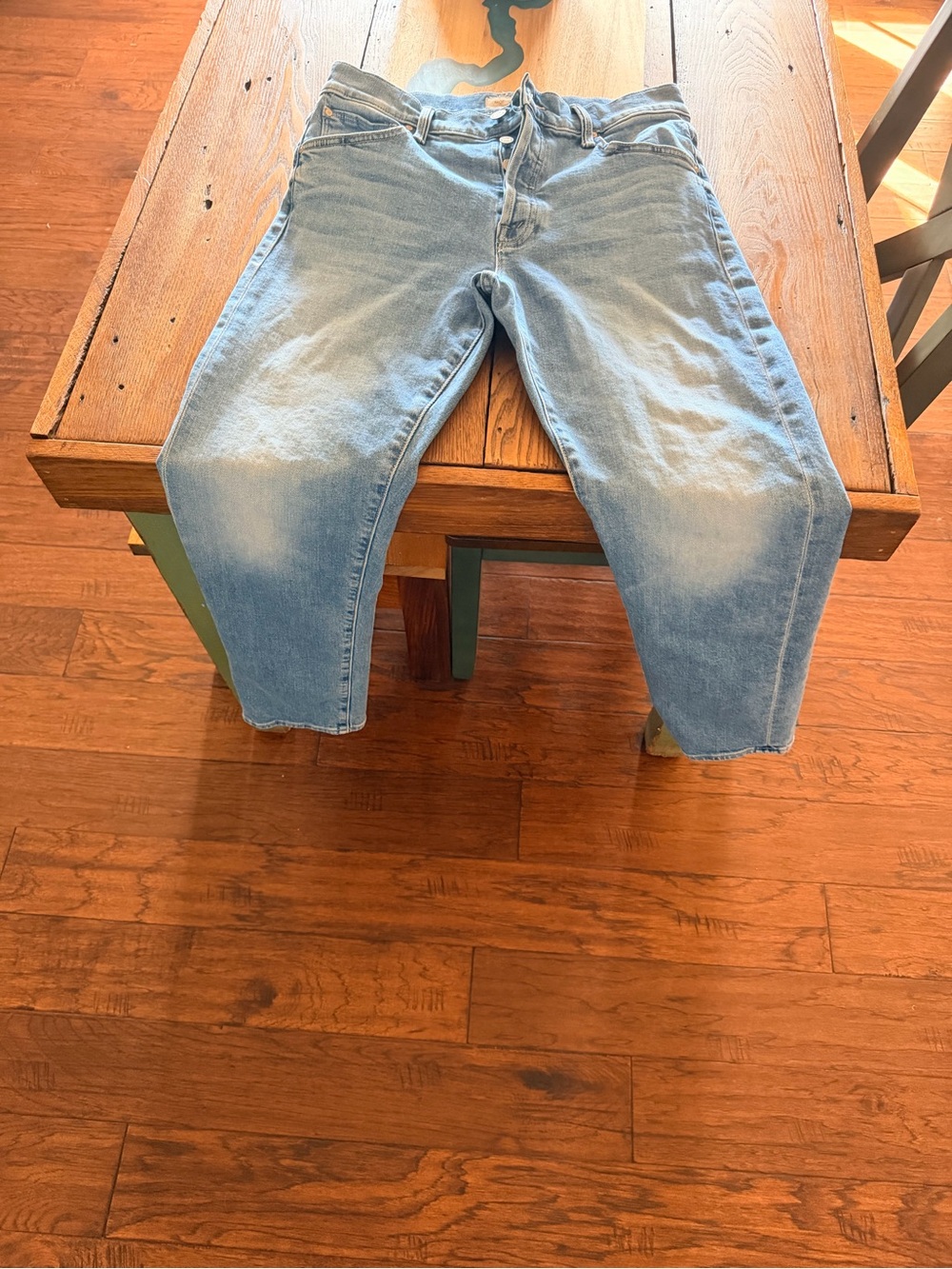 MOTHER Light Blue the hiker- Denim Jeans - Picture 3 of 15